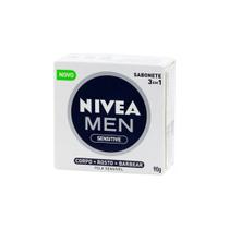 Sabonete em Barra Men 3 em 1 90g - Nivea