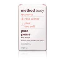 Sabonete em barra Method Pure Peace 170 g Peônia e Água de Rosas