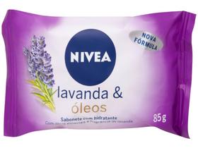 Sabonete em Barra Nivea Lavanda & Óleos 85g Sabonete em Barra Nivea Lavanda & Óleos 85g