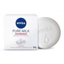 Sabonete em Barra Nivea Pure Milk Sensitive 90g