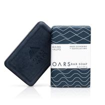 Sabonete em barra Oars + Esfoliante de carvão azul dos Alpes 180 ml Sabonete em barra Oars + Esfoliante de carvão azul dos Alpes 180 ml