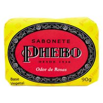 Sabonete em barra Odor de Rosas Phebo 90g Sabonete em barra Odor de Rosas Phebo 90g
