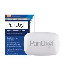 Sabonete em barra Panoxyl Acne Treatment 10% de peróxido de benzoíla 120mL