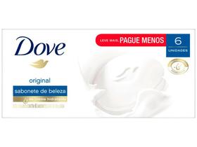 Sabonete em Barra para o Corpo Dove Original - 90g 6 Unidades