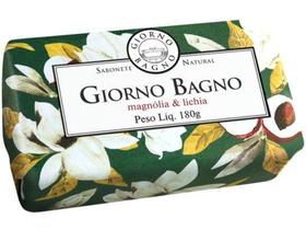 Sabonete em Barra para o Corpo Giorno Bagno - Magnólia e Lichia Natural 180g Sabonete em Barra para o Corpo Giorno Bagno - Magnólia e Lichia Natural 180g