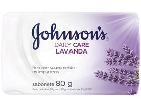 Sabonete em Barra para o Corpo Johnsons - Daily Care Lavanda 80g