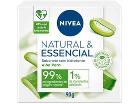 Sabonete em Barra para o Corpo Nivea - Natural & Essencial Aloe e Vera 90g