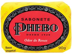 Sabonete em Barra para o Corpo Phebo - Odor de Rosas 90g