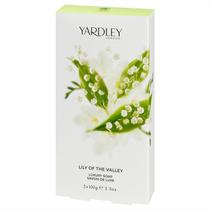 Sabonete em Barra para o Corpo Yardley Lily of the Valley 100g 3 Unidades