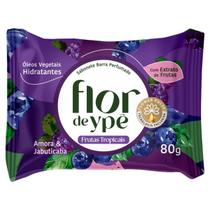 Sabonete em Barra Perfumado com Extrato de Frutas e Óleos Vegetais Hidratantes Amora Jabuticaba Flor de Ypê Frutas Tropicais 80g Sabonete em Barra Perfumado com Extrato de Frutas e Óleos Vegetais Hidratantes Amora Jabuticaba Flor de Ypê Frutas Tropicais 80g