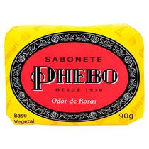Sabonete em Barra Phebo Odor de Rosas 90g