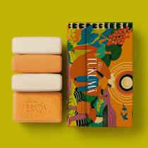 Sabonete em Barra Puro Vegetal Cremoso e Esfoliante Ekos Tukumã - 4 un. de 100 g Sabonete em Barra Puro Vegetal Cremoso e Esfoliante Ekos Tukumã - 4 un. de 100 g