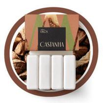 Sabonete em Barra Puro Vegetal Cremoso Ekos Castanha 4X100g - Maria Bonita OXE Sabonete em Barra Puro Vegetal Cremoso Ekos Castanha 4X100g - Maria Bonita OXE