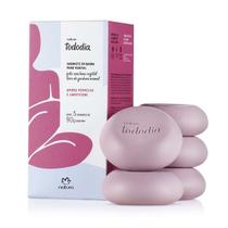 Sabonete em Barra Puro Vegetal Tododia Amora Vermelha e Jabuticaba 5 un de 90 g cada - Narura