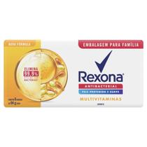 Sabonete em Barra Rexona Antibacterial Multivitaminas 84g com 6 Unidades Sabonete em Barra Rexona Antibacterial Multivitaminas 84g com 6 Unidades