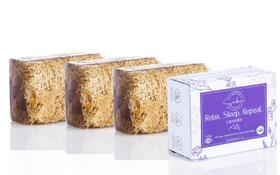 Sabonete em barra SABUN NATURALLY LAVISH Óleo de lavanda 125g x 3 pacotes