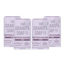 Sabonete em barra The Grandpa Soap Company Witch Hazel Lavender 120mlX4