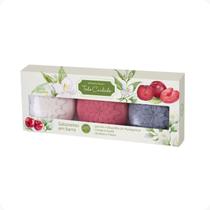 Sabonete Em Barra Todo Cuidado 270g Caixa 3un Abelha Rainha Cereja Avelã Ameixa Flores Jasmim Baunilha REF 3819 Sabonete Em Barra Todo Cuidado 270g Caixa 3un Abelha Rainha Cereja Avelã Ameixa Flores Jasmim Baunilha REF 3819