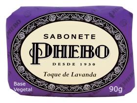 Sabonete em Barra Toque de Lavanda Glicerina Vegetal Vegano Phebo 90g