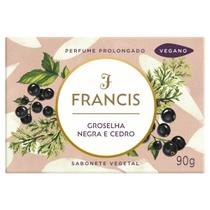 Sabonete em Barra Vegano Groselha Negra e Cedro Francis 90g Sabonete em Barra Vegano Groselha Negra e Cedro Francis 90g
