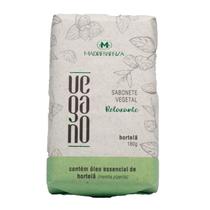 Sabonete em Barra Vegano Relaxante Hortelã Madressenza 180g