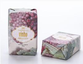 Sabonete em barra vegetal Madressenza vinho 180 g