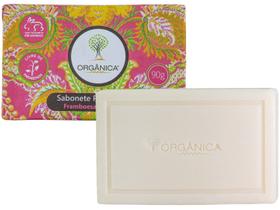 Sabonete Em Barra Vegetal Orgânica Framboesa e Orquídea Sabonete Em Barra Vegetal Orgânica Framboesa e Orquídea