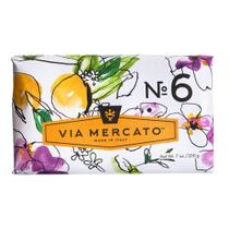 Sabonete em barra Via Mercato No. 6 de figueira, flor de laranjeira e madeira de cedro 200g