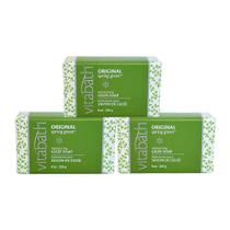 Sabonete em barra Vitabath Original Spring Green, 240 ml, pacote com 3 Sabonete em barra Vitabath Original Spring Green, 240 ml, pacote com 3