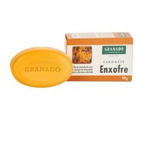 Sabonete enxofre 90gr para pele com acne e couro cabeludo oleoso - GRANADO