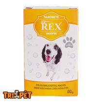 Sabonete Enxofre Doc Cachorro Banho Rex Pet Pelos Limpinhos