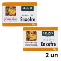 Sabonete Enxofre Granado Barra Acne Antioleosidade Kit 2 Un