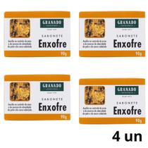 Sabonete Enxofre Granado Barra Acne Antioleosidade Kit 4 Un