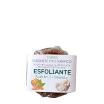 Sabonete Esfoliante Artesanal em Barra 80g- Com Açafrão e Dolomita - Renovação Celular e Pele Macia Sabonete Esfoliante Artesanal em Barra 80g- Com Açafrão e Dolomita - Renovação Celular e Pele Macia