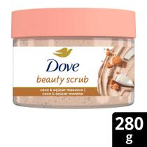 Sabonete Esfoliante Corporal Dove Beauty Scrub Coco e Açúcar Mascavo 280g
