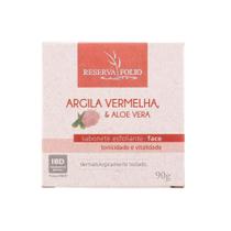 Sabonete Esfoliante Facial Argila Vermelha E Aloe Vera 90G