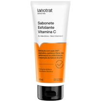 Sabonete Esfoliante Facial Vitamina C Controle Oleosidade Ação Secativa Labotrat Dermoskin 80ml