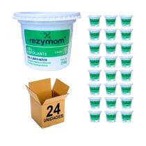 Sabonete Esfoliante Limpa-mãos Rezymom Limão 250g - 24 Unid.