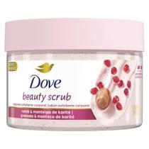 Sabonete Esfoliante Romã & Manteiga de Karité Dove Beauty Scrub Pote 280g