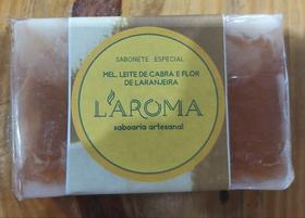 Sabonete especial Mel, flor de laranjeira e leite de cabra