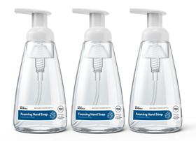 Sabonete espumante para mãos Clean Revolution 450 ml, pacote com 3 unidades, sem perfume