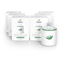 Sabonete espumante para mãos Dove Nourishing Aloe Eucalyptus 300 ml, 6 unidades