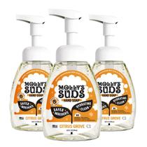 Sabonete Espumante para Mãos Molly's Suds Citrus Grove - 3 Unidades de 245mL