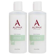 Sabonete facial Alpha Skin Care Refrescante Citric AHA 180mL x2 Sabonete facial Alpha Skin Care Refrescante Citric AHA 180mL x2