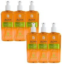 SABONETE FACIAL ANTI ACNE ACNIX 140ml NATUFLORES 6un
