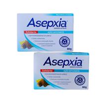 Sabonete Facial Asepxia 80g Kit C/2 Esfoliante Sabonete Facial Asepxia 80g Kit C/2 Esfoliante