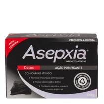 Sabonete Facial Asepxia Detox Ação Purificante 80g Sabonete Facial Asepxia Detox Ação Purificante 80g