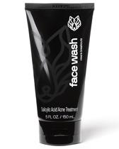 Sabonete facial Black Wolf Charcoal Powder 150ml, pacote com 2 unidades masculinas