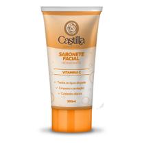 Sabonete Facial Castilla Vitamina C 100mL Limpeza, Hidratação e Proteção Antioxidante Diária