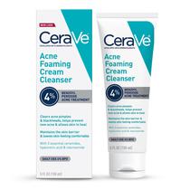Sabonete Facial CeraVe Espumante com 4% de Peróxido de Benzoíla - 150ml Sabonete Facial CeraVe Espumante com 4% de Peróxido de Benzoíla - 150ml